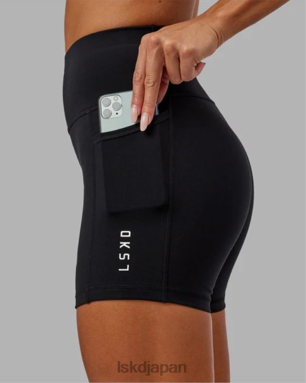 rep x-length ショート スモール ロゴ - ブラック LSKD 女性 衣服 082HP621