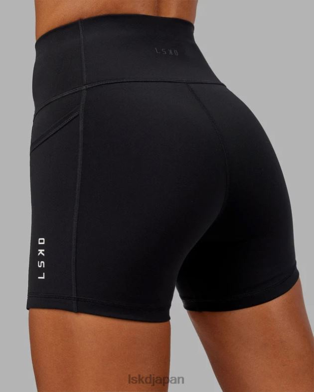 rep x-length ショート スモール ロゴ - ブラック LSKD 女性 衣服 082HP621