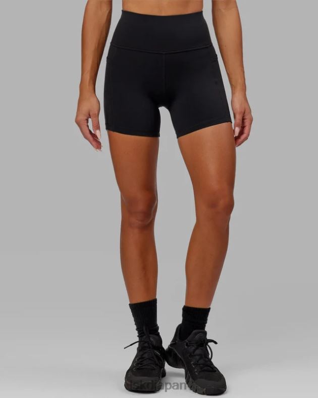 rep x-length ショート スモール ロゴ - ブラック LSKD 女性 衣服 082HP621