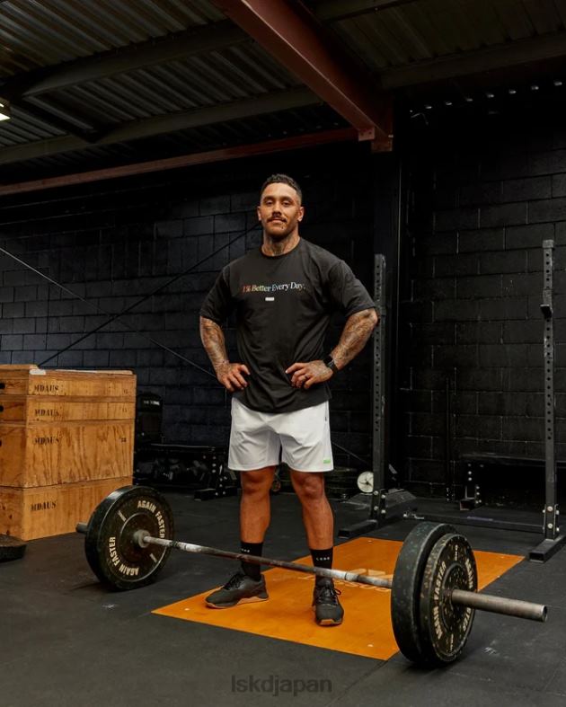 1% 優れた FLXコットン T シャツ オーバーサイズ - プライドブラック LSKD ユニセックス 衣服 082HP228