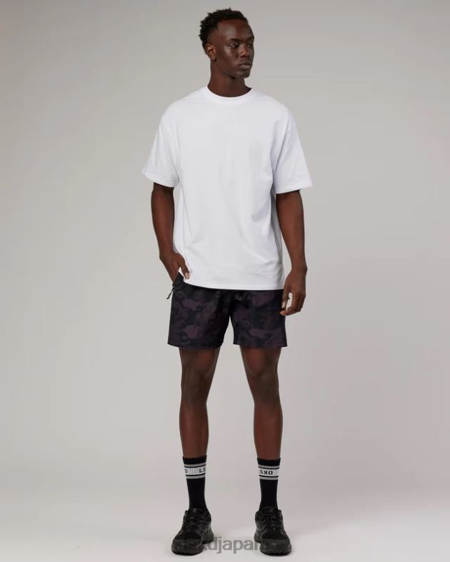 Downlow FLXCOTTON オーバーサイズ T シャツ - ホワイト LSKD ユニセックス 衣服 082HP296