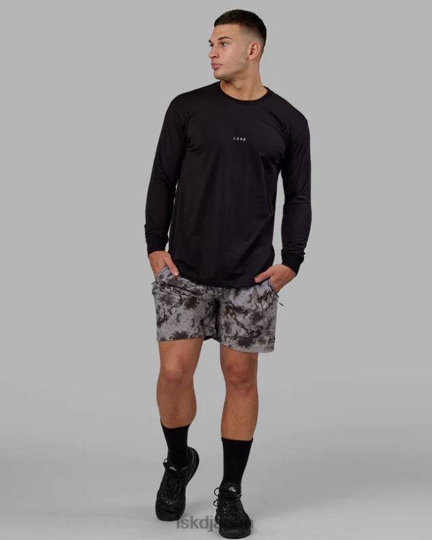 ベース FLXCOTTON LS Tシャツ - ブラック LSKD 男性 衣服 082HP951