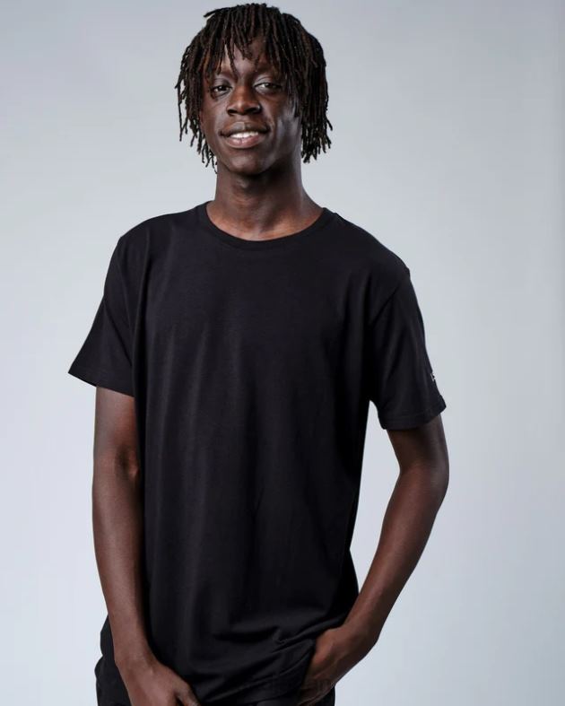 ライバル FLXCOTTON トレーニング フィット T シャツ - ブラック LSKD 男性 衣服 082HP918