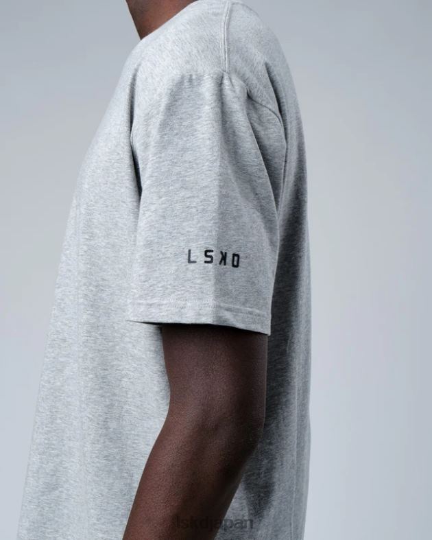 ライバル FLXCOTTON トレーニング フィット T シャツ - LT グレーメール LSKD 男性 衣服 082HP956