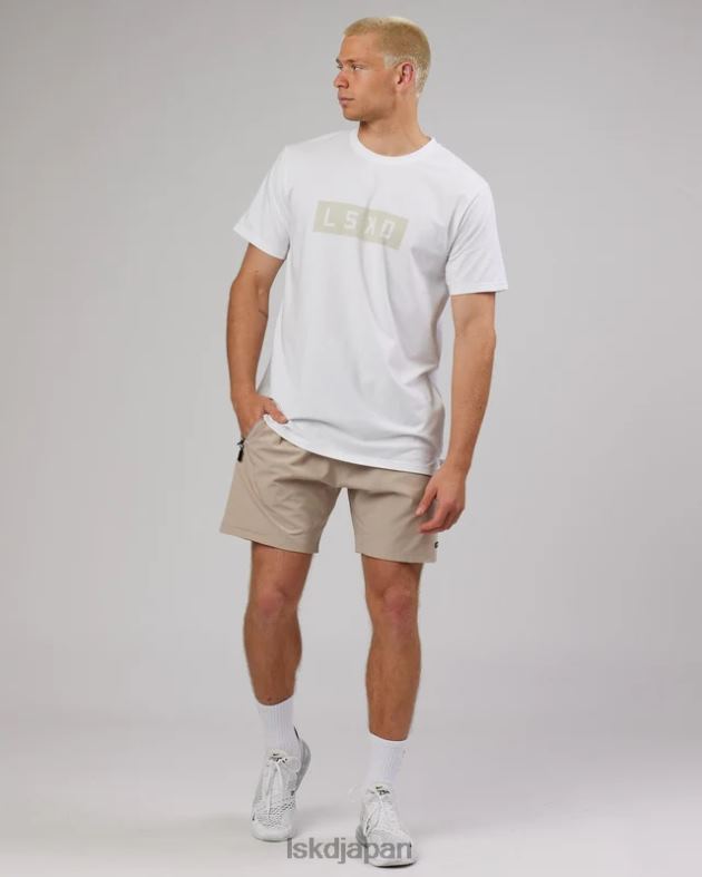 ストレングス FLXDRY パフォーマンス T シャツ - ホワイトトープ LSKD 男性 衣服 082HP982