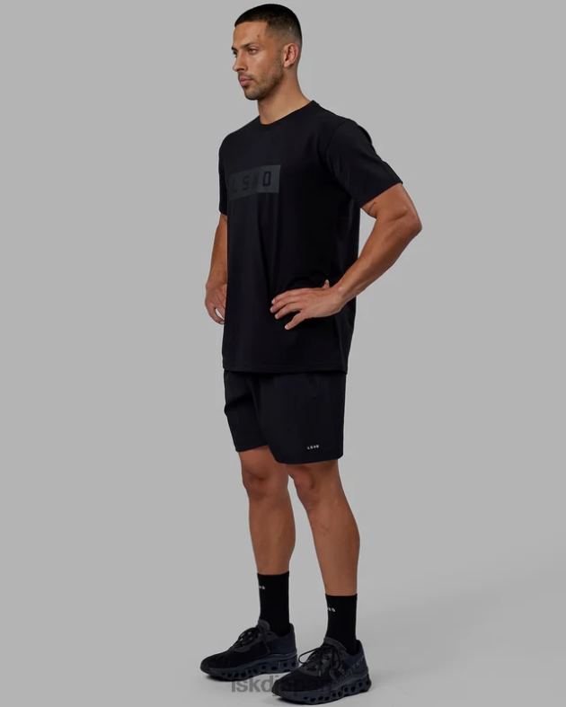 ストレングス FLXコットン T シャツ - ブラックブラック LSKD 男性 衣服 082HP921