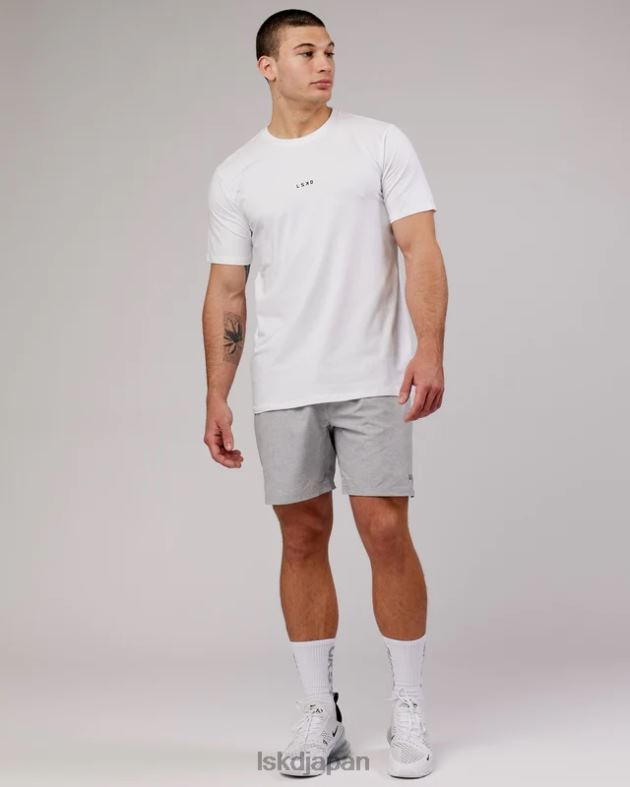 ベース FLXコットン T シャツ - ホワイト LSKD 男性 衣服 082HP923