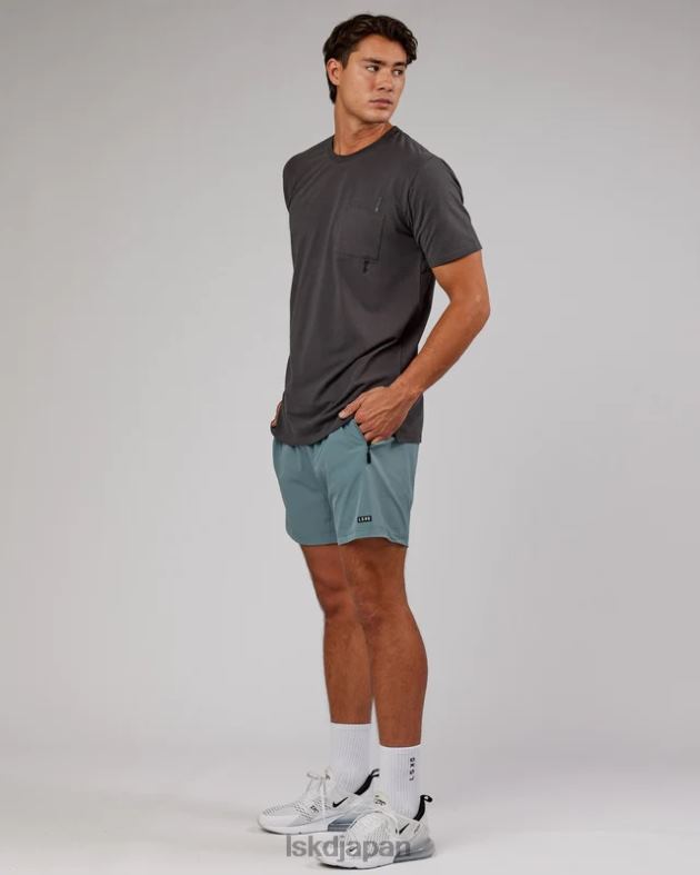 ウェルド FLXコットン ポケット T シャツ - アスファルト LSKD 男性 衣服 082HP974