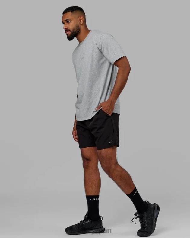 ベース FLXコットン T シャツ - LT グレーメール LSKD 男性 衣服 082HP928