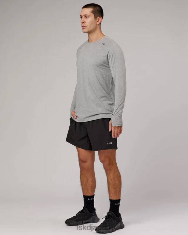 パフォーム ヴェイパーフロクス LS ティー - LT グレー マール LSKD 男性 衣服 082HP936