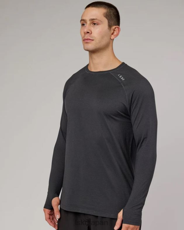 パフォーム ヴェイパーフロクス LS Tシャツ - ブラックメール LSKD 男性 衣服 082HP932