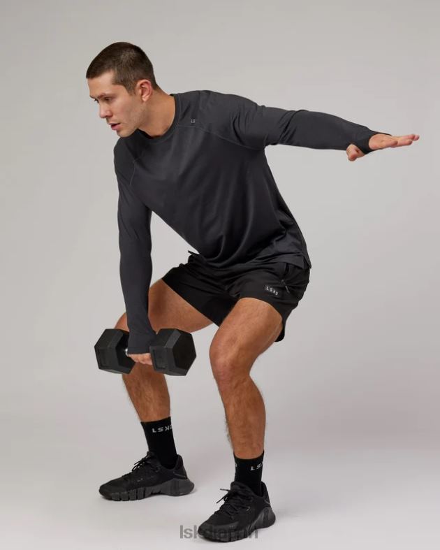 パフォーム ヴェイパーフロクス LS Tシャツ - ブラックメール LSKD 男性 衣服 082HP932