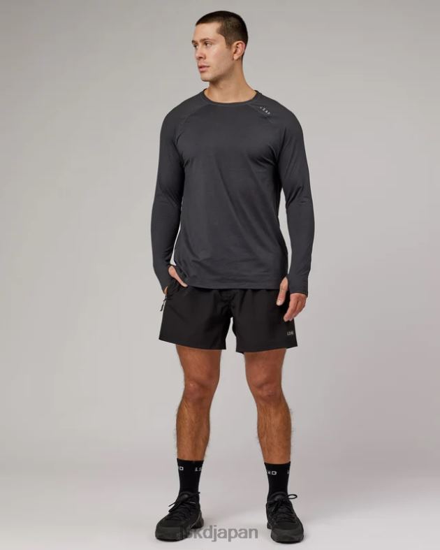 パフォーム ヴェイパーフロクス LS Tシャツ - ブラックメール LSKD 男性 衣服 082HP932