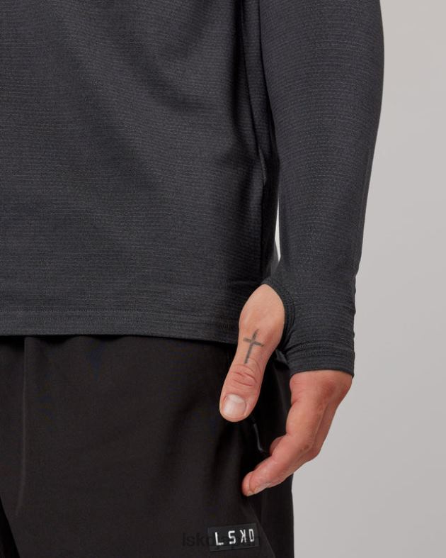 パフォーム ヴェイパーフロクス LS Tシャツ - ブラックメール LSKD 男性 衣服 082HP932