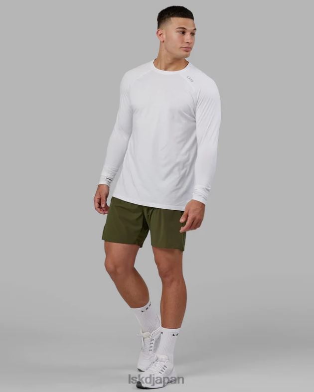 パフォーム ヴェイパーフロクス LS Tシャツ - ホワイトメール LSKD 男性 衣服 082HP947