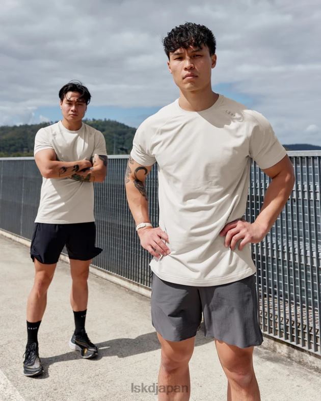 Perform Vapourflx Tシャツ - シェールベージュ LSKD 男性 衣服 082HP965