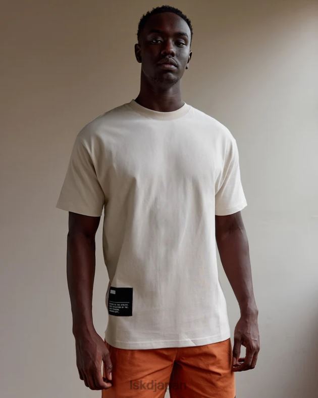 R&D ヘビーウェイト オーバーサイズ T シャツ - シェールベージュ LSKD 男性 衣服 082HP958