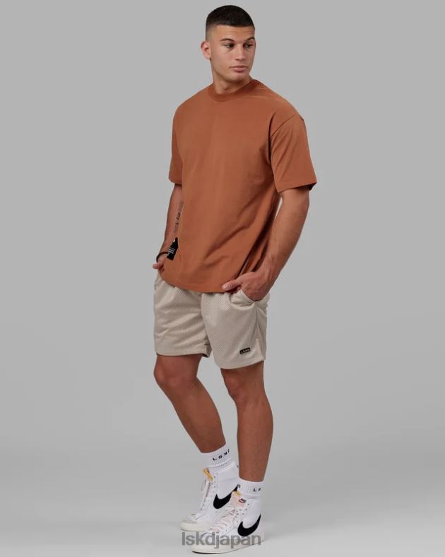 R&D ヘビーウェイト オーバーサイズ T シャツ - ヘーゼル LSKD 男性 衣服 082HP979