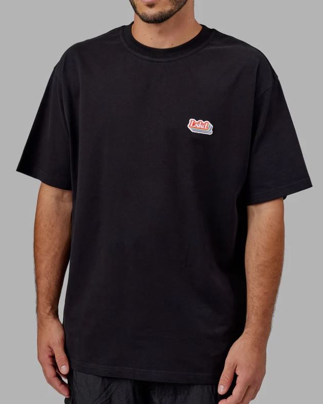 Radiate ヘビーウェイト T シャツ オーバーサイズ - ブラック LSKD ユニセックス 衣服 082HP243