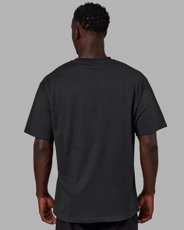 フラッグ ヘビーウェイト T シャツ オーバーサイズ - ファントム LSKD ユニセックス 衣服 082HP298