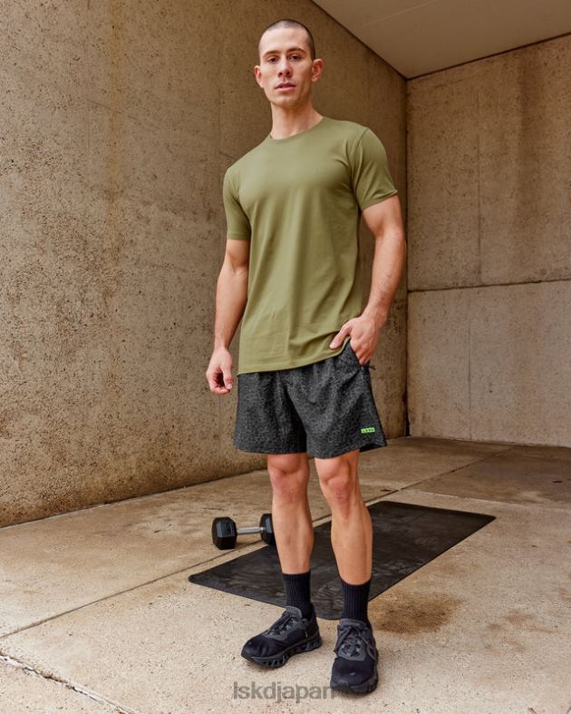 デラックス ピマフレックス T シャツ - モスストーン LSKD 男性 衣服 082HP915