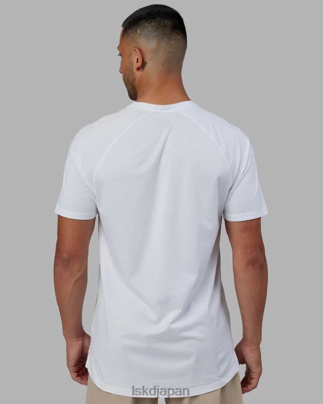 パフォーム ヴェイパーフロクス T シャツ - ホワイトメール LSKD 男性 衣服 082HP931