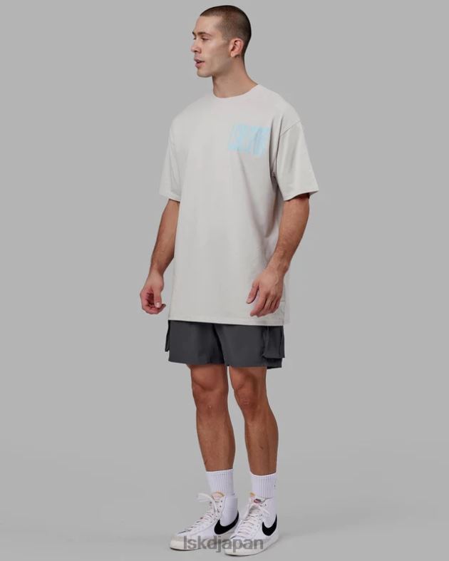 近接ロングライン オーバーサイズ T シャツ - ルナ ロック LSKD 男性 衣服 082HP934