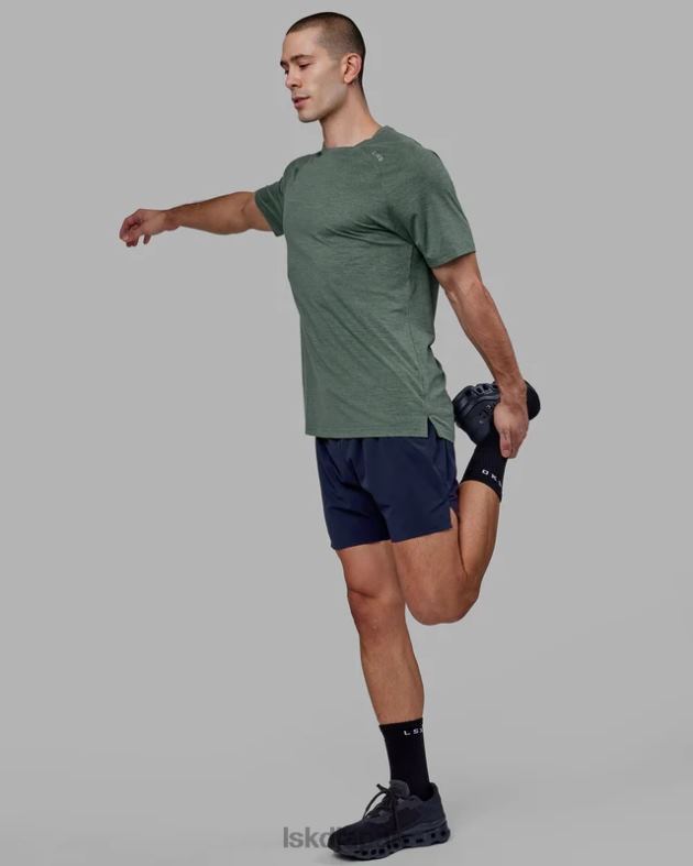 ヴェイパーフレックス T シャツを実行 - ダークフォレスト LSKD 男性 衣服 082HP949