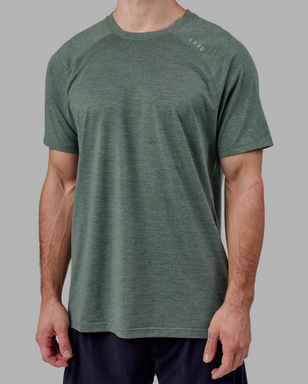 ヴェイパーフレックス T シャツを実行 - ダークフォレスト LSKD 男性 衣服 082HP949