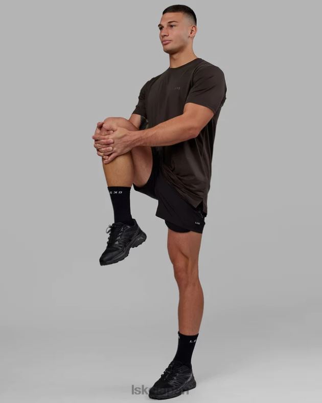 デラックス ピマフレックス T シャツ - ダークウォールナット LSKD 男性 衣服 082HP955