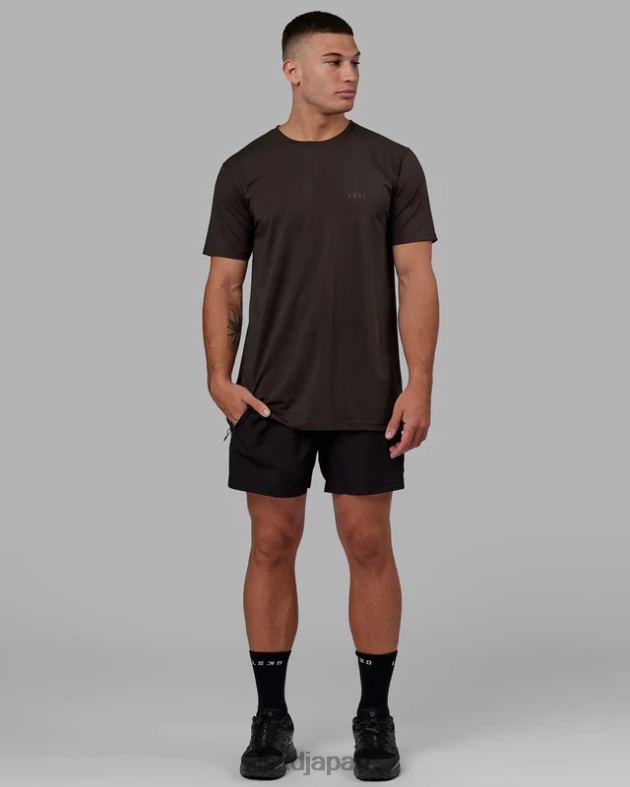 デラックス ピマフレックス T シャツ - ダークウォールナット LSKD 男性 衣服 082HP955