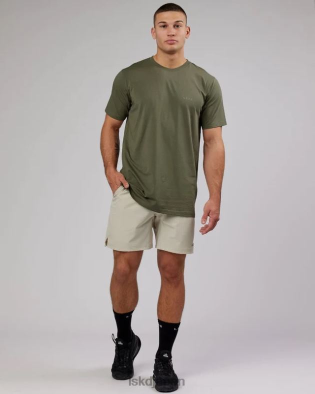 デラックス ピマフレックス T シャツ - オリーブフェード LSKD 男性 衣服 082HP973