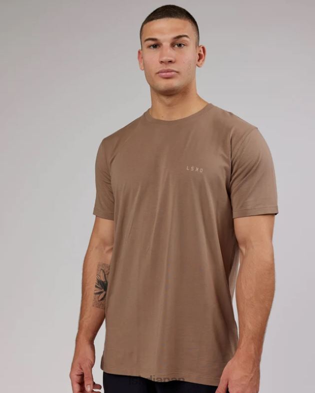 デラックス ピマフレックス T シャツ - 化石 LSKD 男性 衣服 082HP975