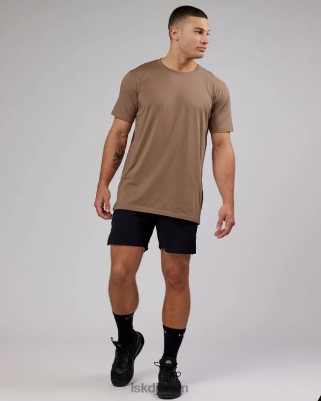 デラックス ピマフレックス T シャツ - 化石 LSKD 男性 衣服 082HP975