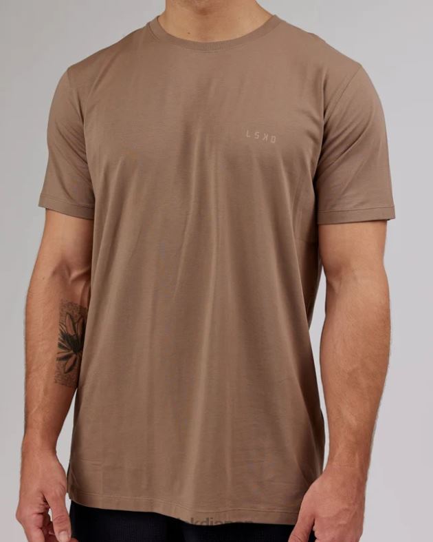 デラックス ピマフレックス T シャツ - 化石 LSKD 男性 衣服 082HP975