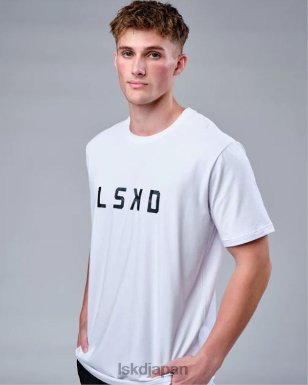 rep flxcotton Tシャツ - ホワイトブラックカモ LSKD 男性 衣服 082HP978