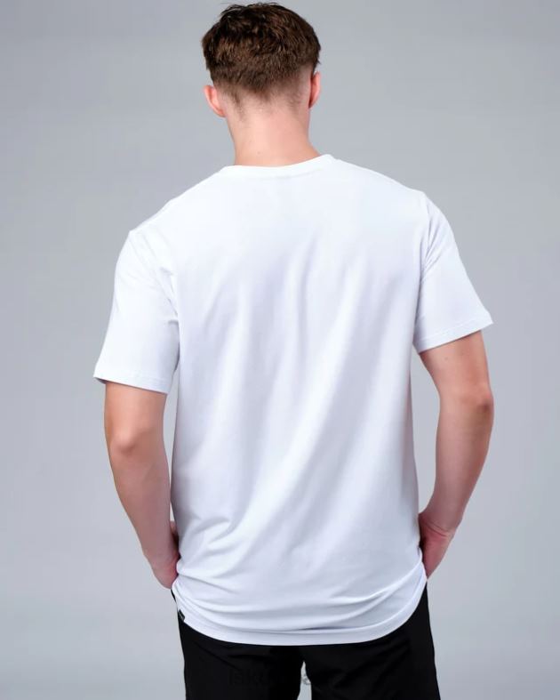 rep flxcotton Tシャツ - ホワイトブラックカモ LSKD 男性 衣服 082HP978