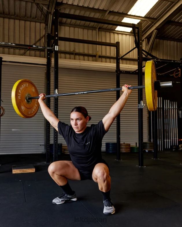 vs5 FLXコットン T シャツ オーバーサイズ - ブラックホワイト LSKD ユニセックス 衣服 082HP282