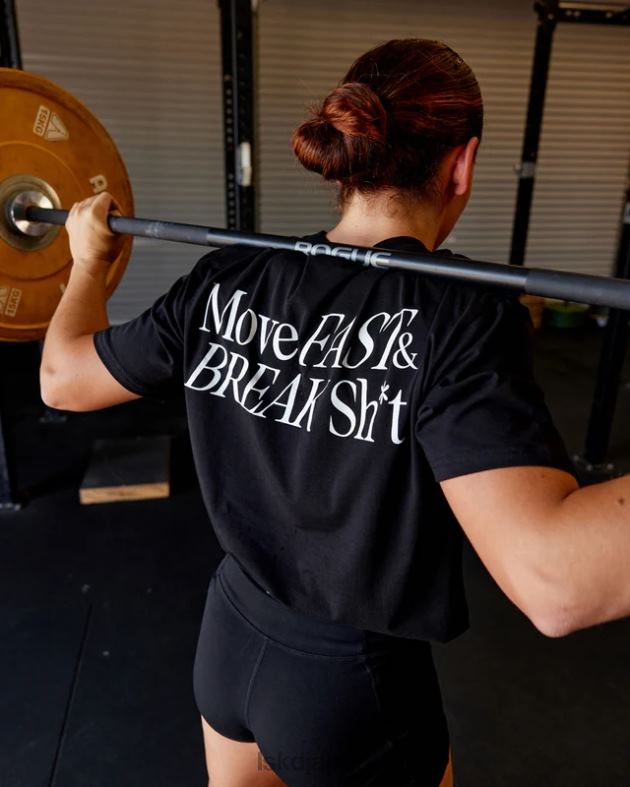 vs5 FLXコットン T シャツ オーバーサイズ - ブラックホワイト LSKD ユニセックス 衣服 082HP282