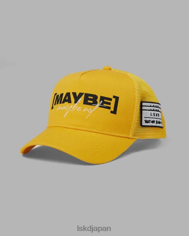 tobk トラッカーハット - イエロー LSKD ユニセックス アクセサリー 082HP838