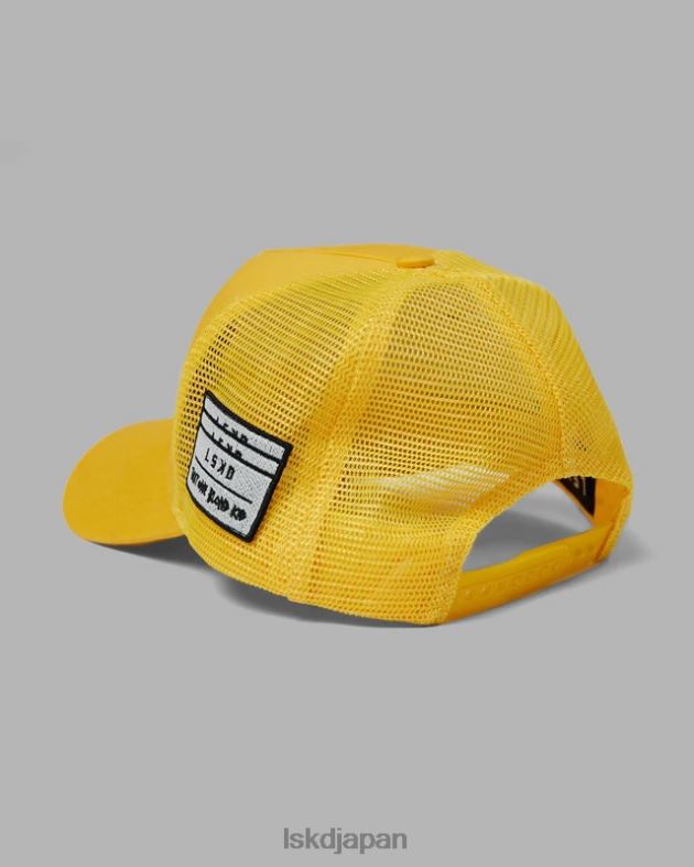 tobk トラッカーハット - イエロー LSKD ユニセックス アクセサリー 082HP838