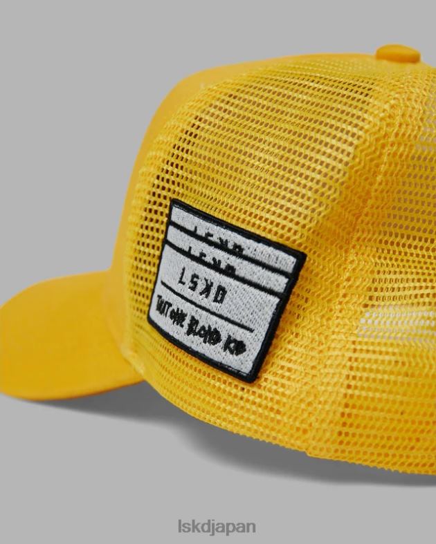 tobk トラッカーハット - イエロー LSKD ユニセックス アクセサリー 082HP838