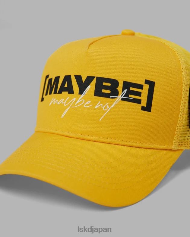 tobk トラッカーハット - イエロー LSKD ユニセックス アクセサリー 082HP838