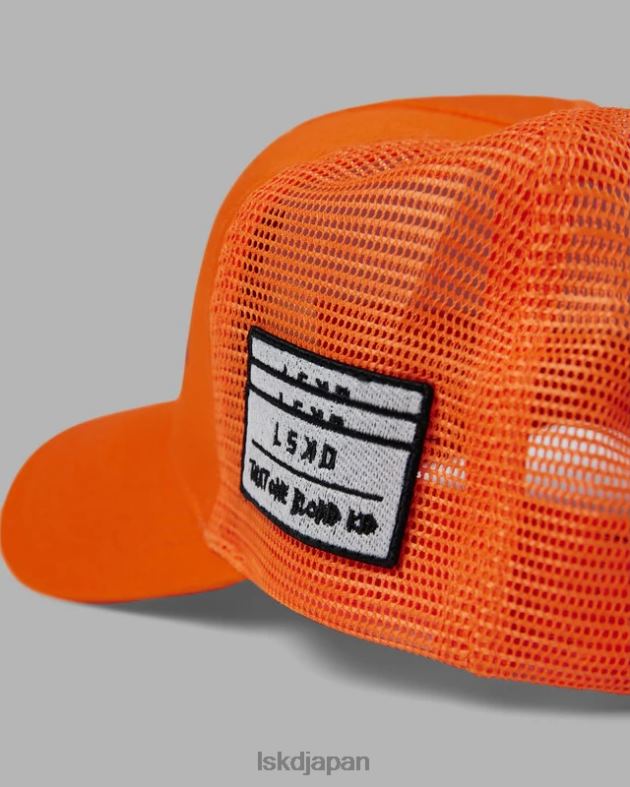 tobk トラッカー ハット - オレンジ LSKD ユニセックス アクセサリー 082HP841