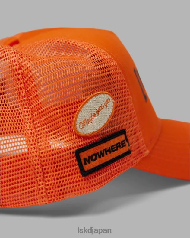 tobk トラッカー ハット - オレンジ LSKD ユニセックス アクセサリー 082HP841