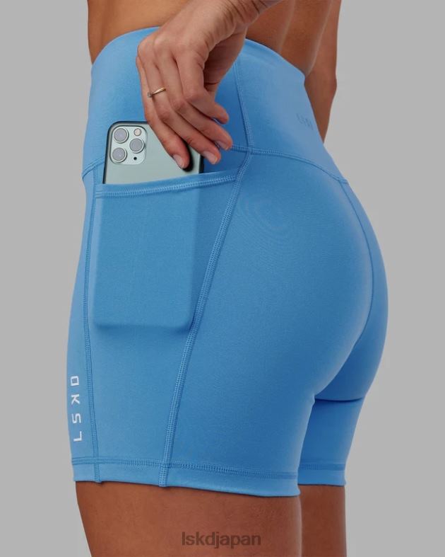 フラックス x-length ショート - アジュールブルー LSKD 女性 衣服 082HP609