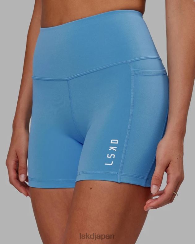 フラックス x-length ショート - アジュールブルー LSKD 女性 衣服 082HP609